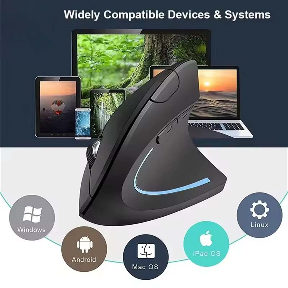 Vertical Mouse 2.4GHz Wireless - đánh giá và giá Ergonomic Mouse Vertical