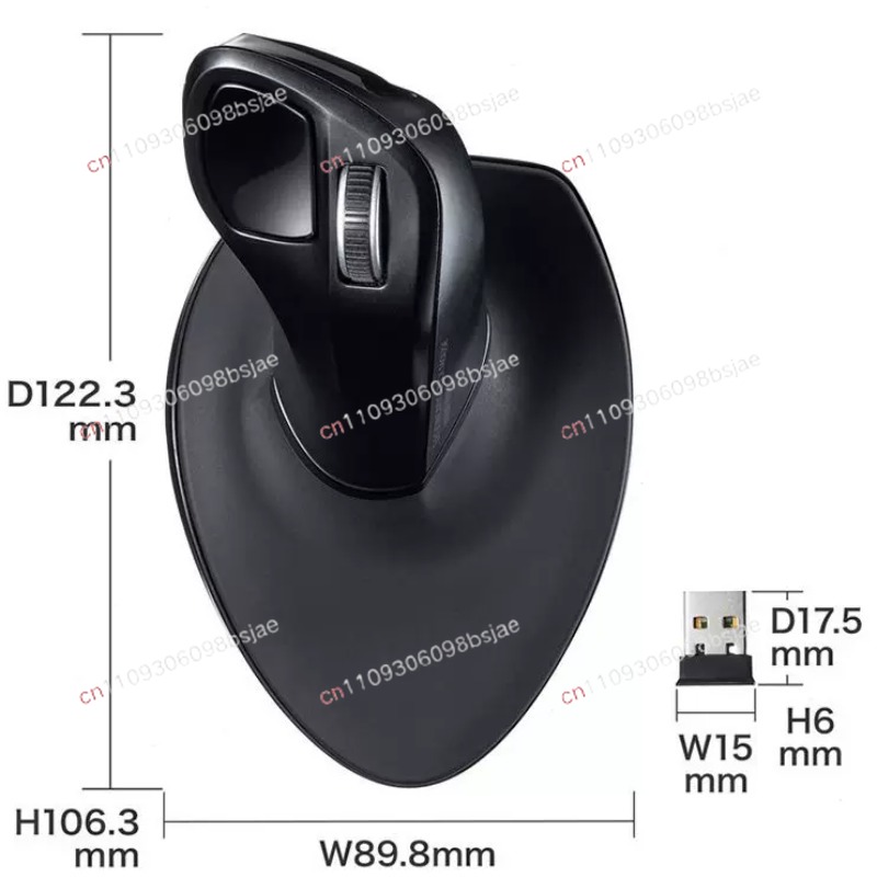 Wireless Mouse Vertical Grip E - đánh giá và giá Ergonomic Mouse Vertical