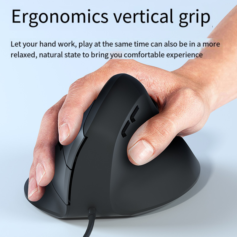 Wired Right Hand Vertical RGB  - đánh giá và giá Ergonomic Mouse Vertical