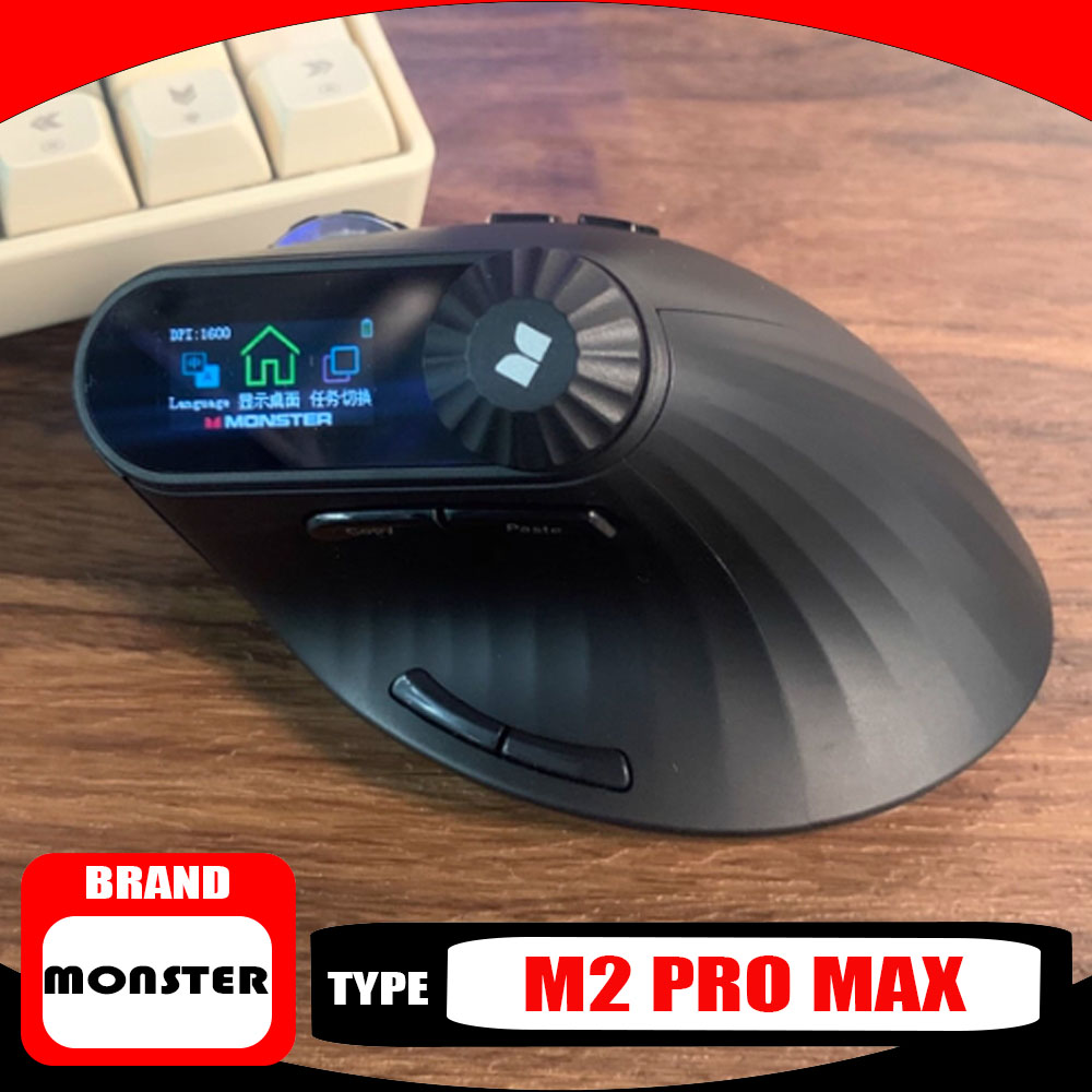 Monster M2 PRO MAX Gaming Mous - đánh giá và giá Ergonomic Mouse Vertical