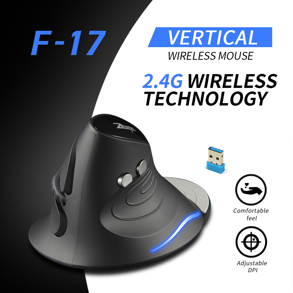 ZELOTES F-17 Vertical Mouse 2. - đánh giá và giá Ergonomic Mouse Vertical