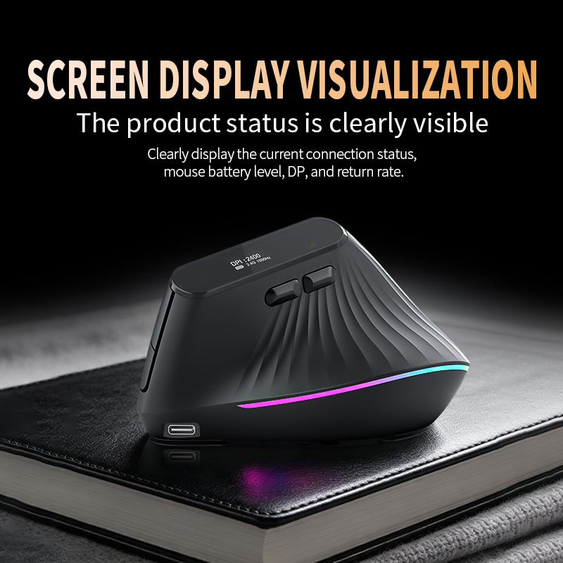 Ergonomic Bluetooth & 2.4G Wir - đánh giá và giá Ergonomic Mouse Vertical